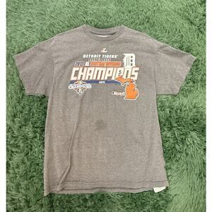 Detroit Tigers 2011 2012 Back to Back AL Central Division Champions T-Shirt